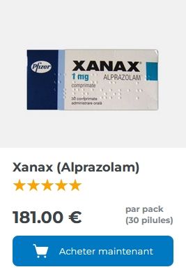 Xanax 0,25 mg Générique : Solution Apaisante pour l'Anxiété