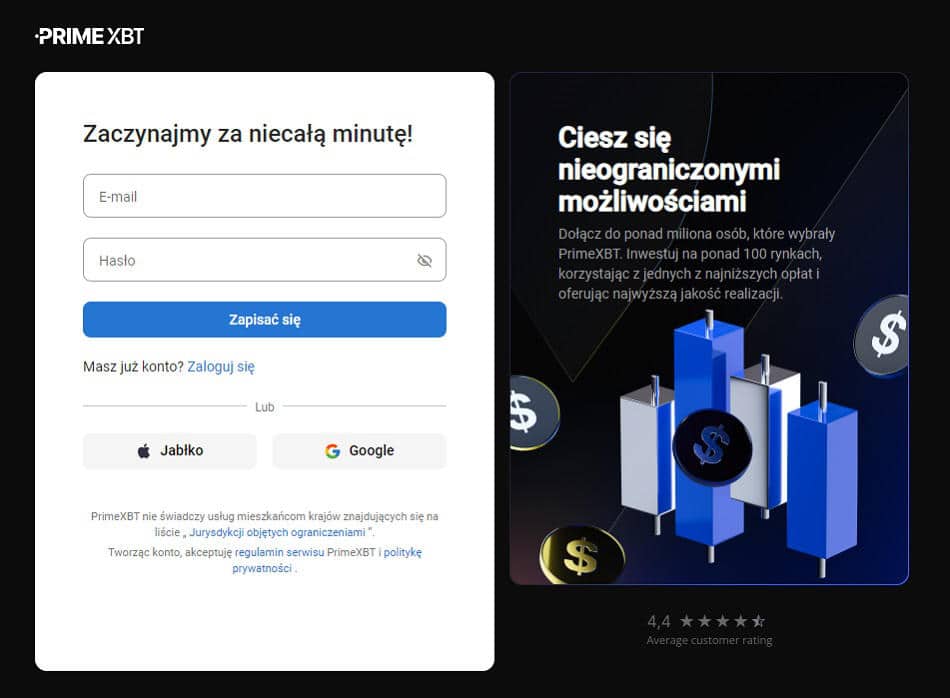 PrimeXBT Trading Platform Doskonałe Narzędzie dla Traderów PrimeXBT Trading Platform Doskonałe Narzędzie dla Traderów