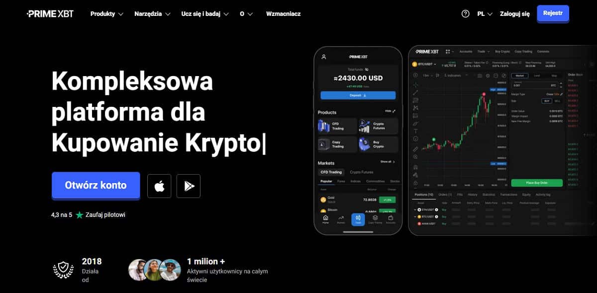 PrimeXBT Trading Platform Doskonałe Narzędzie dla Traderów PrimeXBT Trading Platform Doskonałe Narzędzie dla Traderów