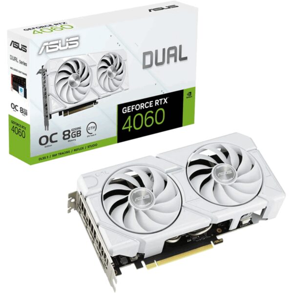 Asus GeForce RTX 4060 8GB DUAL EVO OC Bianco