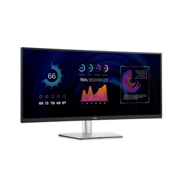 Monitor Dell 34" Curvo HUB usb-c (3440×1440),21:9, IPS, 60Hz, 8ms