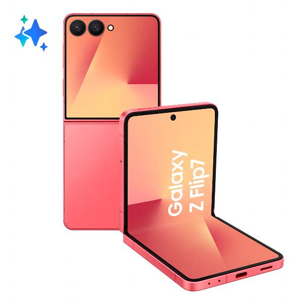 SAMSUNG GALAXY Z FLIP7 12GB/256GB CORAL RED