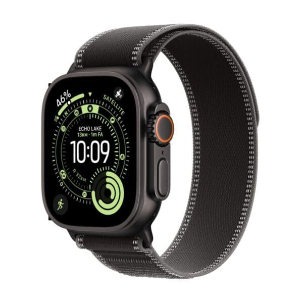 Apple Watch Ultra 3 GPS + Cellular - Cassa 49mm in Titanio Nero con Alpine Loop Terra Cotta - S/M