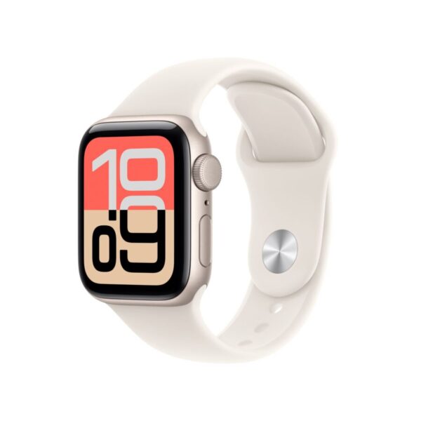 Apple Watch SE 3 GPS - 40mm - Cassa Alluminio Galassia con Sport Band Galassia - S/M