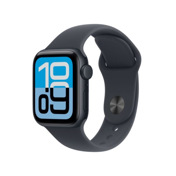 Apple Watch SE 3 GPS + Cellular - 40mm Cassa Alluminio Mezzanotte con Sport Band Mezzanotte - M/L