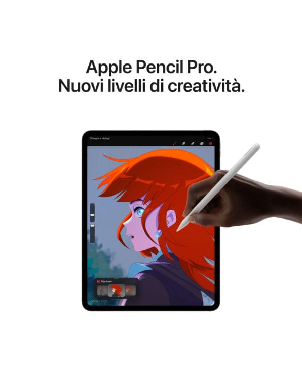 iPad Pro 11" M5 WiFi + Cellular 1TB con Vetro Nano-texture - Silver - immagine 4
