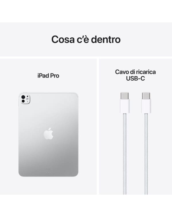 iPad Pro 11" M5 WiFi + Cellular 1TB con Vetro Nano-texture - Silver - immagine 7