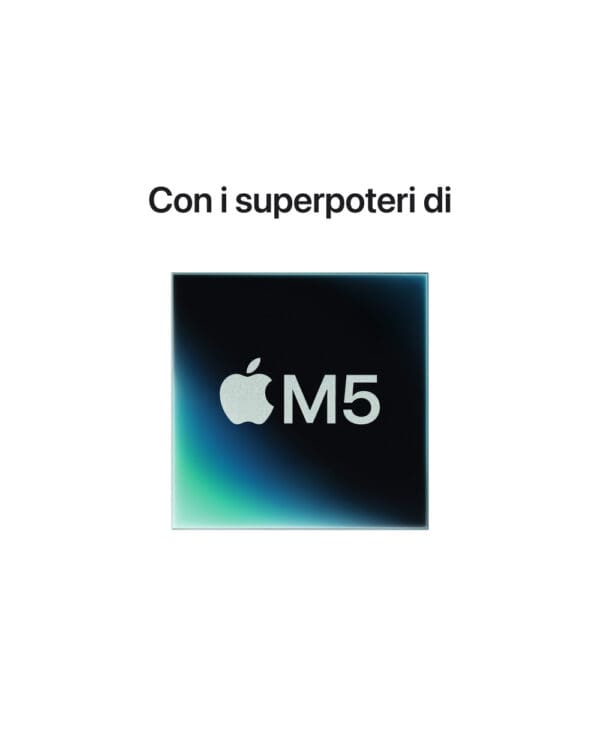 MacBook Pro 14" M5 10-core CPU 10-core GPU/24GB/1TB - Argento - immagine 3